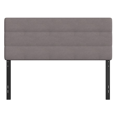 Flash Furniture Gray Tufted Fabric Upholstered Queen Headboard TW-3WLHB21-GY-Q-GG